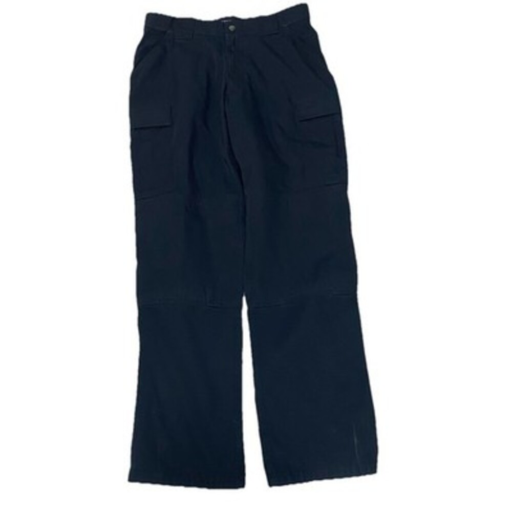 5.11 Tactical Ripstop TDU‎ 74003 Pants Black Large Long Cargo Double knee